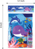 12 48 TINYMILLS Ocean Life Coloring Books for Kids with Coloring Books and Crayons, Ocean Life Under the Sea Treats