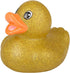 The Dreidel Company Glitter Rubber Duck Toy Assortment - Duckies for Kids, Bath Birthday Gifts, 2" (20-Pack)