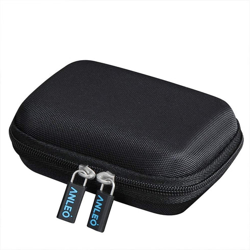 Anleo Hard Travel Case for Mattel UNO Classic Card Game (Only Case) (Black)