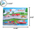 Wooden Transportation Sound Peg Puzzles for Toddlers, Educational Learning Toy Gift with Sound Effect