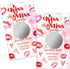 50 Pack Kiss The Miss Goodbye Scratch Off Game - Lipstick Scratch Cards for Bachelor Party and Bridal Shower