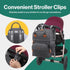 BabbleRoo Diaper Bag Backpack - Waterproof Multi-Function Baby Tote with Changing Pad