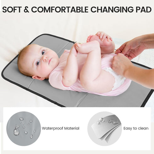 Backpack, Backpack Mommy LOVEVOOK Diaper Bag Baby Bag with Changing Station, Large Diaper for Mom Dads, Waterproof Bag