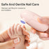 Trimmer Set 8 Baby Nail Electric, Safe Nail Clippers for Newborn, Infant & Toddler, Grinding Heads, Baby Nail File