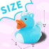 Diteryy 60 Pack 2.3 Inch Rubber Ducks for Jeeps Bulk Floater Jeeps Ducks for Ducking Assortment Mini Rubber Duckies