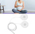 Shop Prenatal Belly Headphones for Women - Baby Heartbeat Monitor, Music Splitter & 12 Stickers - White.
