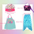 14 inches 14" 10 Sets (14 inch fit for Girl Dolls' Clothes, for Glitter Girl Wellie Wishers Baby Doll, Clothes