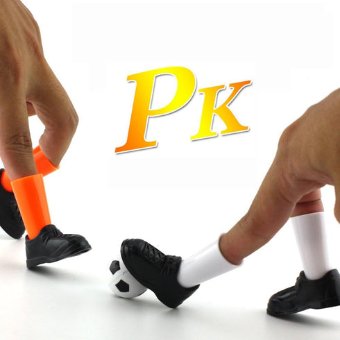 Finger Football Game Sets with Two Goals - Funny Family Party Finger Soccer Game