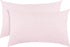 Toddler Travel Pillowcases 2-Pack, Solid Pink, 100% Soft Microfiber, Hypoallergenic, Fits 14x19, 13x18 or 12x16 Pillows