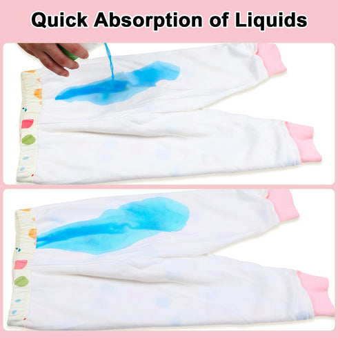2 Packs MooMoo Baby Waterproof Diaper Pants for Potty Training Overnight Potty Training Pants for Boys