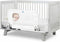 Salcod 33inch Universal Swing Down Crib Rail Guard, Convertible Crib Bed Rail for