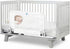 Salcod 33inch Universal Swing Down Crib Rail Guard, Convertible Crib Bed Rail for