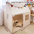 Kids Tent Indoor Playhouse, Kids Play Tent Large Kid Playhouse Toys Toddler Tent Play House with Pennant Banners, Kid