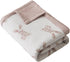 2 47"x 47" Little Jump Layers Muslin Cotton Baby Blankets - Bunny Toddler Quilt Crib Blanket - Gender Neutral Crib