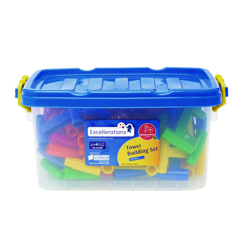 Excellerations 50 Pieces Tower Building Set - Item # Tow