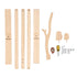 Hamwesh 56 Inch, Floor Standing Crib Mobile Arm, Wooden Baby Crib Mobile Holder, for DIY, with Stable Support