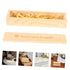 Levemolo Wooden Pregnancy Test Storage Box with Lid Multifunctional Keepsake Organizer for Pregnancy Tests