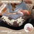 Jeiento Set 2 Easter Egg Nursing Pillow Covers for Breastfeeding Pillows Nursing Pillow Slipcovers of Cute Bunny Soft