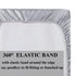 Tcmyyund Pack Set 2 Pack Satin n Play Sheet Ultra Soft Silk Fitted Mini Crib Sheets Playard Sheet Protect for Baby Hair