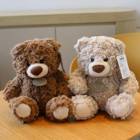 Gjlzfwbx 12inches Teddy Bear Plush Toy, Teddy Bear Stuffed Animal Birthday for Kids Girl Friends(Dark Brown)