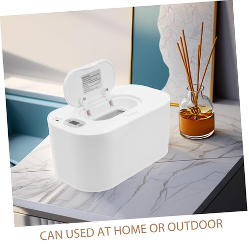 Compact Baby Wipe Warmer for Nighttime Changes - Portable and Large Capacity