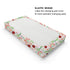 Spring Garden Dragonfly Changing Pad Cover, Boho Retro Flowers Leaves for Boy Girl, Soft Stretch Fitted 32''x16''