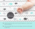 Pack 2 Pack Set, n Play Sheets, BROLEX Mini Crib Sheets,Stretchy Portable Fitted Playard Sheet Convertible Playard