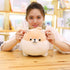 Shiba Inu Dog Plush Pillow, Corgi Stuffed Animal Hug Pillow Gifts for Boys & Girls (Brown, 11.8in)
