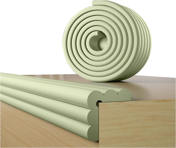 Fozobaiy Multifunctional Foam Baby Safety Edge & Corner Covers Guards,Child Safety Bumper Strip,Baby