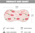 Bulletgxll Set 4, Cherries and Rainbows Unisex Baby Burp Cloths of Soft Absorbent Organic Cotton Muslin Burping Cloths