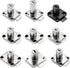 QXCIVR 16x22) Cabinet Drawer Latch Locks Furniture Door Lock Hardware Desk Lock Wardrobe Cabinet Door Locks Bedside