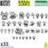 Green Stuff World 11608 for Models and Miniatures - Wild Mushrooms
