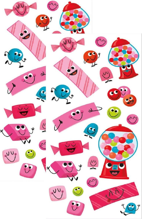 Playhouse Bubble Gum Fun Scratch & Sniff Sticker Sheets - 1 Pack, Scented