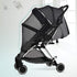 Universal Stroller Mosquito Net Cover, Zippered Full Cover Bug Net for Stroller, Bassinet, Cradle