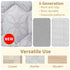 40x40 Baby Mat for Floor, Gentle Monster Cushioning Padded Round Baby Playpen Mat, Non-Slip and Machine Washable