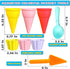 6 GushySnow Latex Material Creativity Sensory Bin Filler Toy Ice Cream Cone Cake Cup Sensory bin for Preschool Girl boy