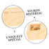 BESTOYARD Decorative Pregnancy Test Keepsake Box Wood Pregnancy Test Storage Case with Lid for Parents Cherish Memories