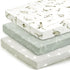 GRSSDER Pack n Play Sheets Fitted 3 Pack, Stretchy Ultra Soft Jersey
