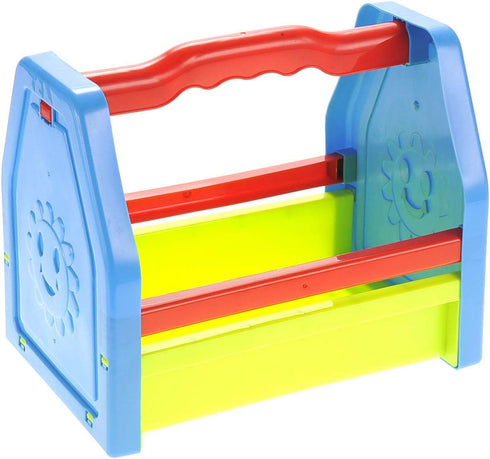 PowerTRC 14 Pieces Gardening Tool Box, Outdoor Learning Garden Tool Set for Boys and Girls Ages 3+