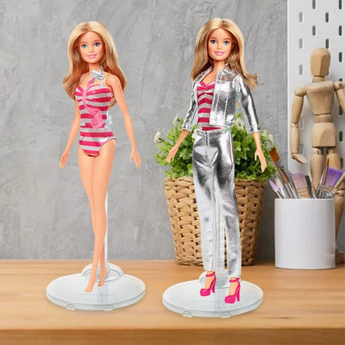 20PCS Doll Stand Display Holder with Adjustable Waist Clip for 11 to 13 Inch Tall Dolls