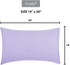 2-Pack Toddler Travel Pillowcases - 100% Soft Microfiber, Hypoallergenic, Solid Purple, Fits 14x19, 13x18, 12x16