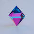 CMY Cubes The Aether (50mm) - Cyan, Magenta & Yellow Polyhedron for Subtractive Color Mixing Educational Desk Object