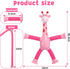4 Pack Telescopic Suction Cup Giraffe Toy, Sensory Tubes for Toddlers, Fidget Toys for 3-8 Year Olds
