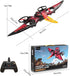 2.4G 6-Axis 360 Dinosaur Remote Control Drone, EPP Foam RC Pterodactyl Hobby RC Airplanes with Gyro, One Key Takeoff