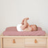 2-Pack Sorrel + Fern Baby Changing Pad Cover for Girls (Juliette) - Premium Fitted Sheets Baby Diaper Changing Table