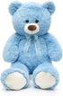 36 Inch Big Teddy Bear, Cute Giant Stuffed Animal Plush Bear for Kids and Girlfriend, Blue
