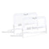 Dream On Me Lightweight Mesh Security Adjustable Bed Rail Double Pack with