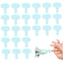 Sgqtqybk 24Pcs Trimmer Trimmer, Baby Nail File Replacement Heads, Plastic Baby Nail Replacement Pads, for Standard
