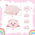 5PCS Mommy 4 Gifts(16 Achwishap Pig Family,Pig Stuffed Animal with Pig Babies Plush,Cute Pig Plush Pillow Cushion