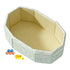 Generic 75x45cm Foldable Kid Bath Tub Lightweight, Portable Space, Saving Bathtub Drain Plug, Boys Girls Pets Cats Dogs